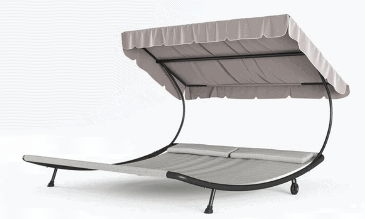 double bed lounger