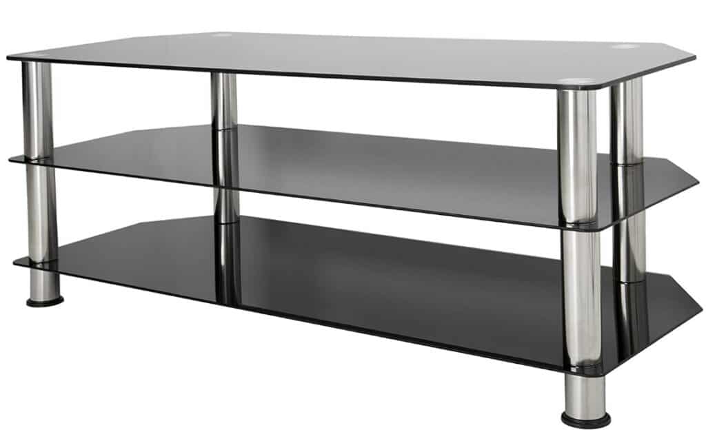 Glass TV stands