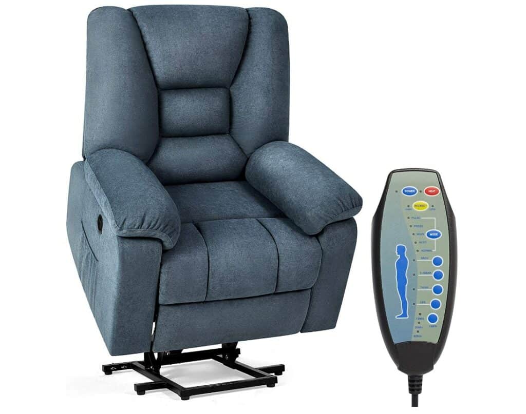 Oneinmil Padded and Heated Recliner