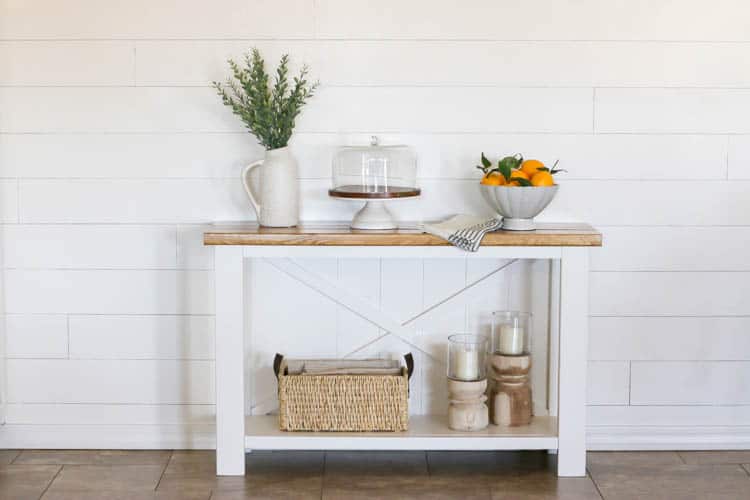 Farmhouse Console Table 1