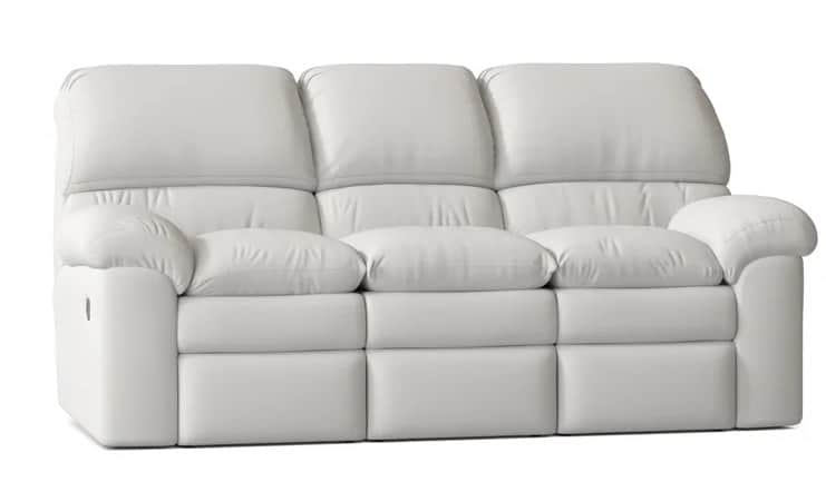 The Best Brown Leather Kickback or Reclining Couch