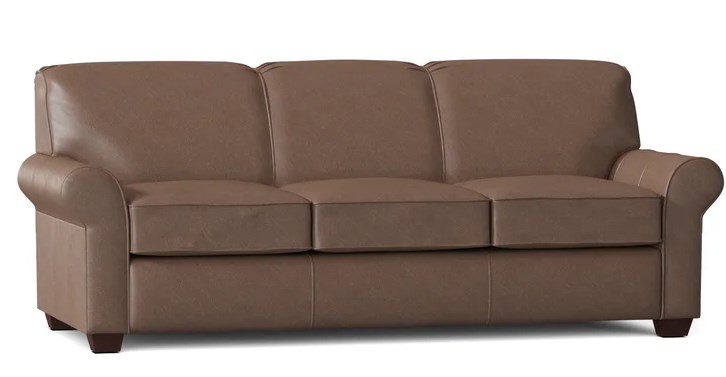 The Best Brown Leather Sleeper Couch 