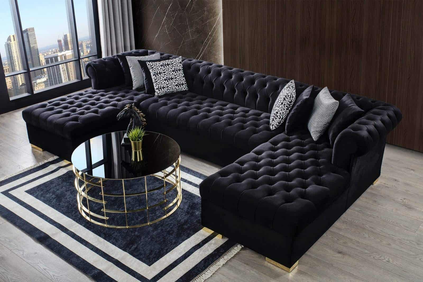 Best Velvet Sectional Ideas and Picks For Your Living Room - Finally 