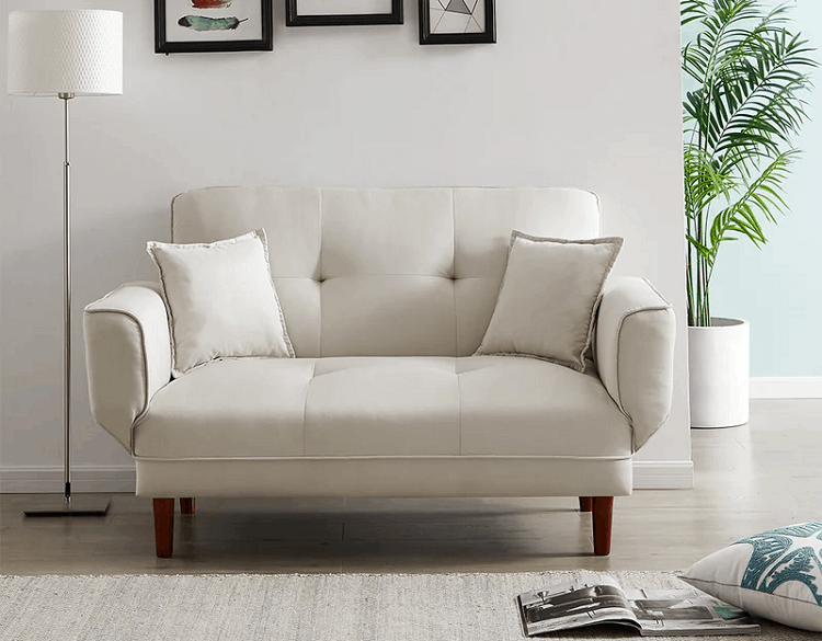 Best Mini Couch Ideas: Kelm Round Arm Sleeper