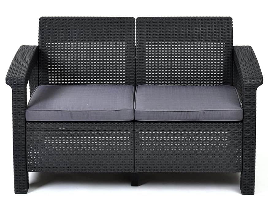 Wicker Loveseat Ideas: Keter