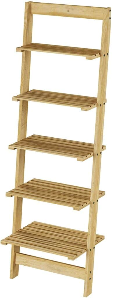 Lavish Home 5-Tier Ladder Bookcase