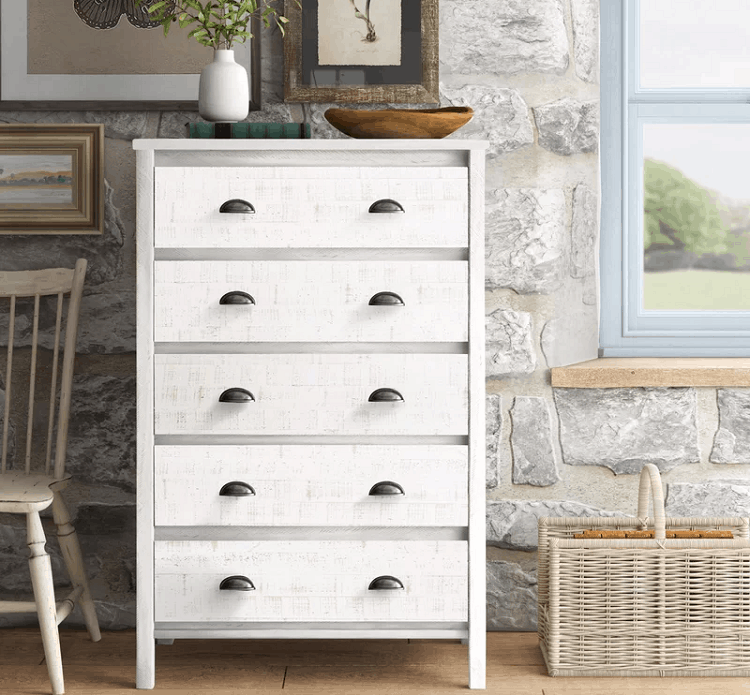 Mannion 5 Drawer