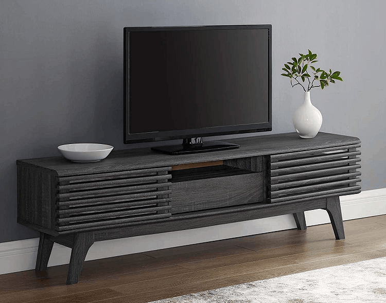 Modway Render Mid-Century Modern Low Profile Stand