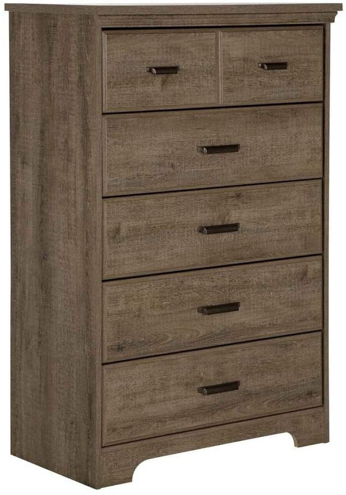 Rustic 5-Drawer Dresser