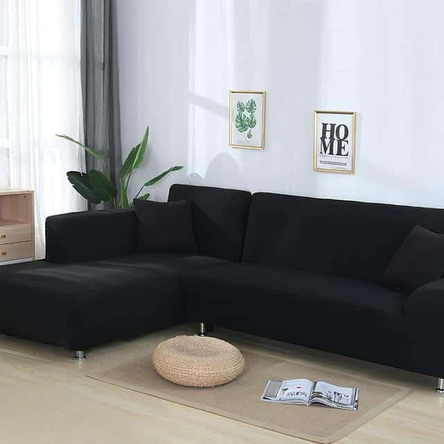 black couch ideas