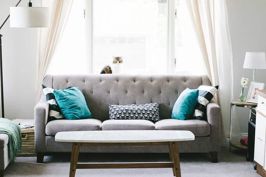 grey couch