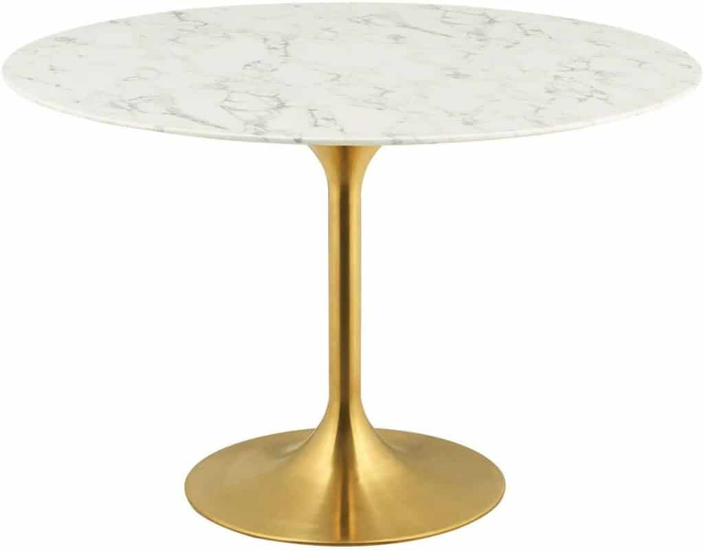 modway lippa mid century table