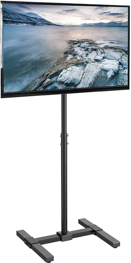 Best Tall TV Stand Options: vivo adjustable stand