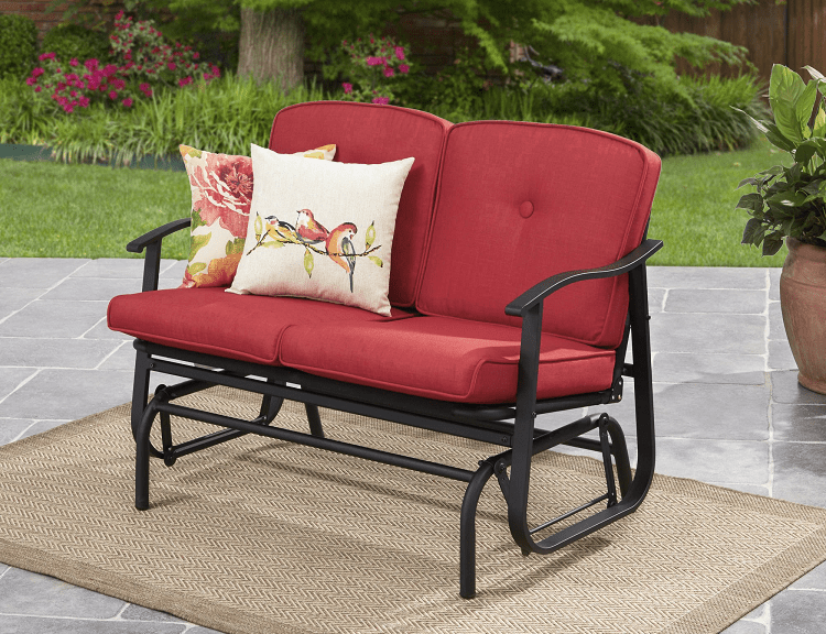 Mainstays Belden Park Loveseat Glider