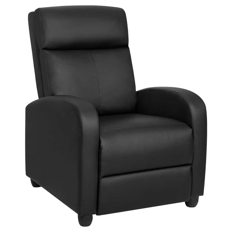 Beaudin 27 Wide Faux Leather Manual Home Theater Recliner